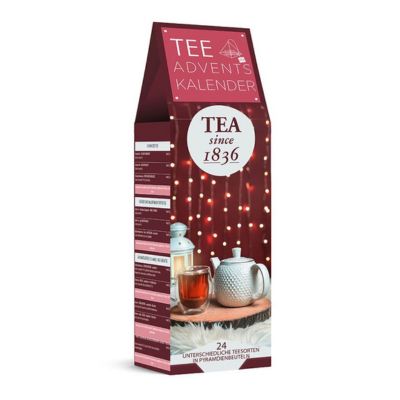 Julekalender tebreve Rød